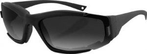 BALBOA  SUNGLASSES RESOLVE BLACK SMOKE W/CLEAR LENS