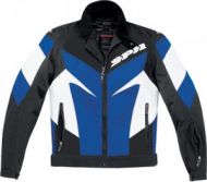 SPIDI TRACKSTER TEX JACKET BLACK/BLUE 2X