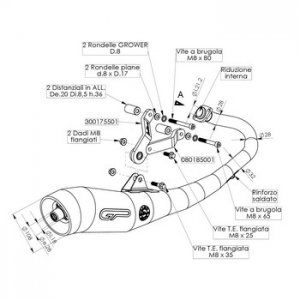 LeoVince SCOOT Hand Made GP SCOOT Hand Made GP: 2004-2009 APRILIA SR 50 R Factory - Piaggio Engine