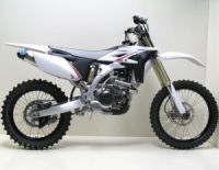 LeoVince X3 MX MOTOCROSS/SM FULL-TITANIUM FULL-SYSTEM (CARBON END CAP): 2010 YAMAHA YZ 250 F