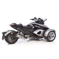 LeoVince SBK Factory SBK FACTORY EVOII Ti w/ CARBON END CAP: 2007-2009 CAN AM Spyder 1000