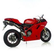 LeoVince SBK Factory SBK FACTORY EVOII CARBON W/ CARBON END CAP: 2009-2010 DUCATI 1198