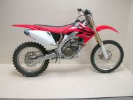 LeoVince X3 MX X3 MOTOCROSS/SM FULL SYSTEM TITANIUM W/ CARBON END CAP: 2007-2007 HONDA CRF 450 R