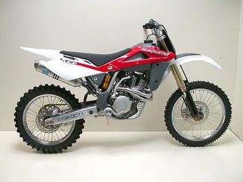 LeoVince X3 MX X3 MOTOCROSS/SM FULL SYSTEM TITANIUM: 2006-2007 HUSQVARNA TC 450