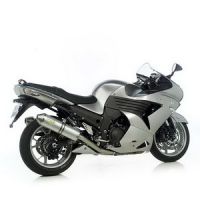 LeoVince SBK Oval SBK OVAL EVOII ALUMINUM WITH CONICAL END CAP: 2006-2010 KAWASAKI ZX-14R