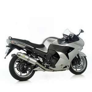 ZX-14R SBK OVAL EVOII ALUMINUM WITH CONICAL END CAP