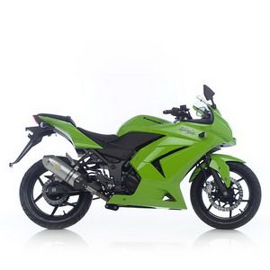 LeoVince SBK Oval SBK OVAL EVOII ALUMINUM WITH CONICAL END CAP: 2008-2009 KAWASAKI ZX-250R Ninja