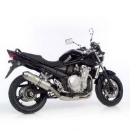 GSF 650 Bandit SBK OVAL EVOII ALUMINUM WITH CONICAL END CAP