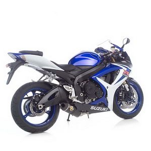 LeoVince SBK Factory SBK FACTORY EVOII CARBON W/ CARBON END CAP: 2006-2007 SUZUKI GSX-R 600