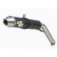 LeoVince SBK Oval SBK OVAL EVOII CARBON W/ CONICAL END CAP: 2007-2008 YAMAHA FZ6