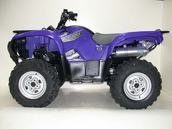 LeoVince X3 ATV ATV X3 ATV RACE ALUMINUM: 2007-2008 YAMAHA Grizzly 700