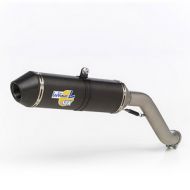 LeoVince SBK Factory SBK FACTORY EVOII CARBON HI MOUNT W/ CARBON END CAP: 2003-2005 YAMAHA YZF 600 R6