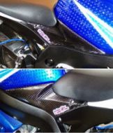 Carbon Fiber Works Tank Sides Suzuki GSXR1000